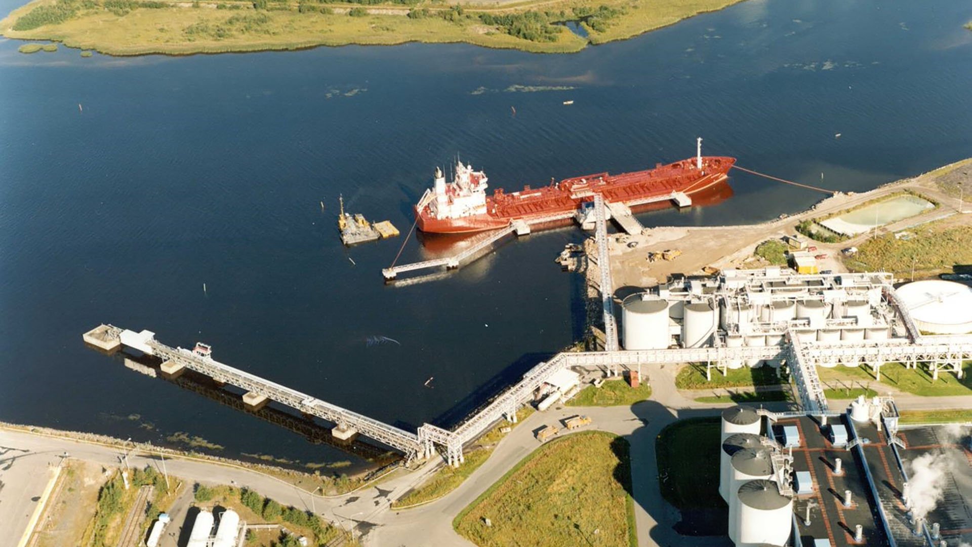 Nuottasaari chemical pier, Port of Oulu